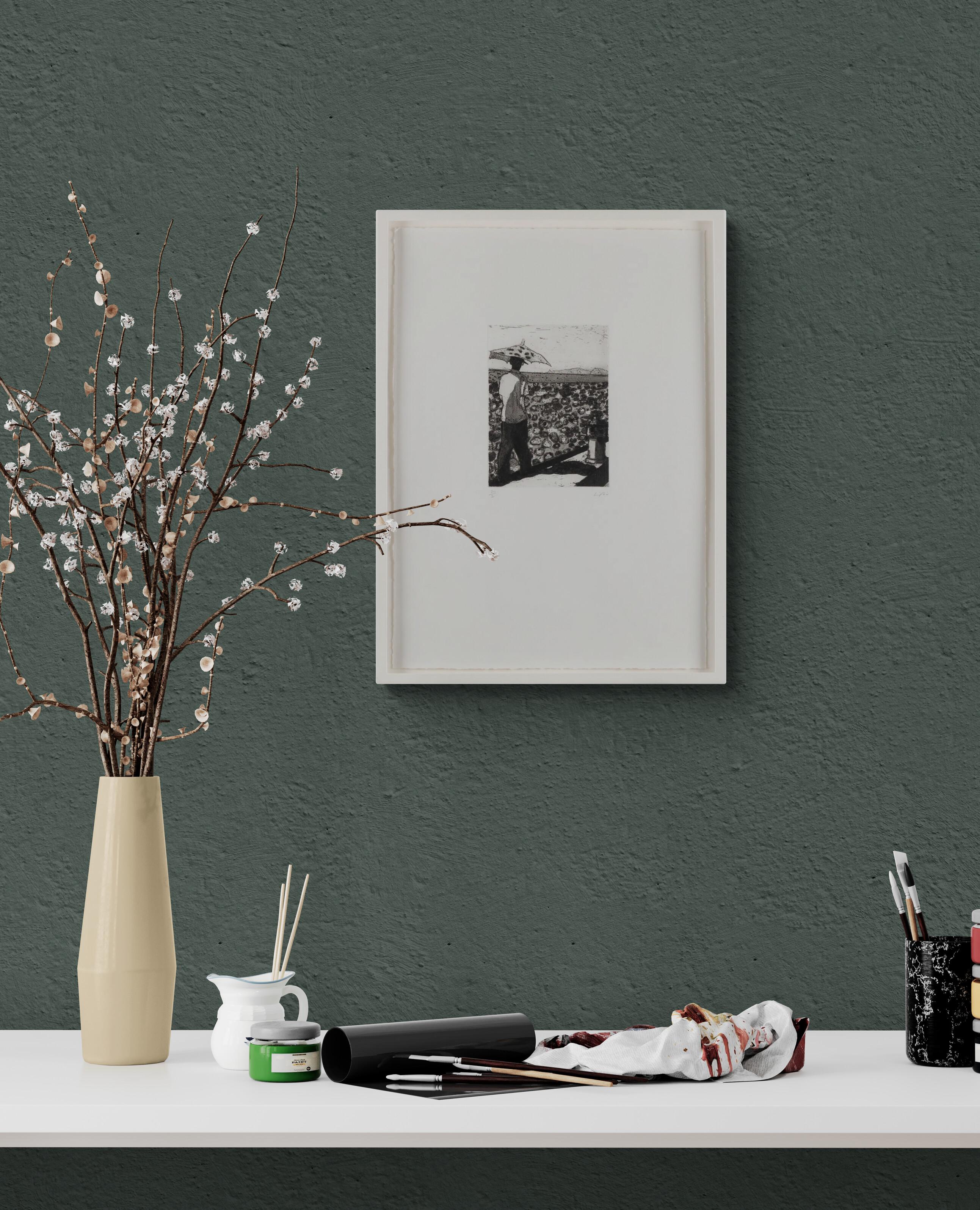 Peter Doig 'Lapeyrouse Wall' Limited Edition Signed Etching Print For Sale 2