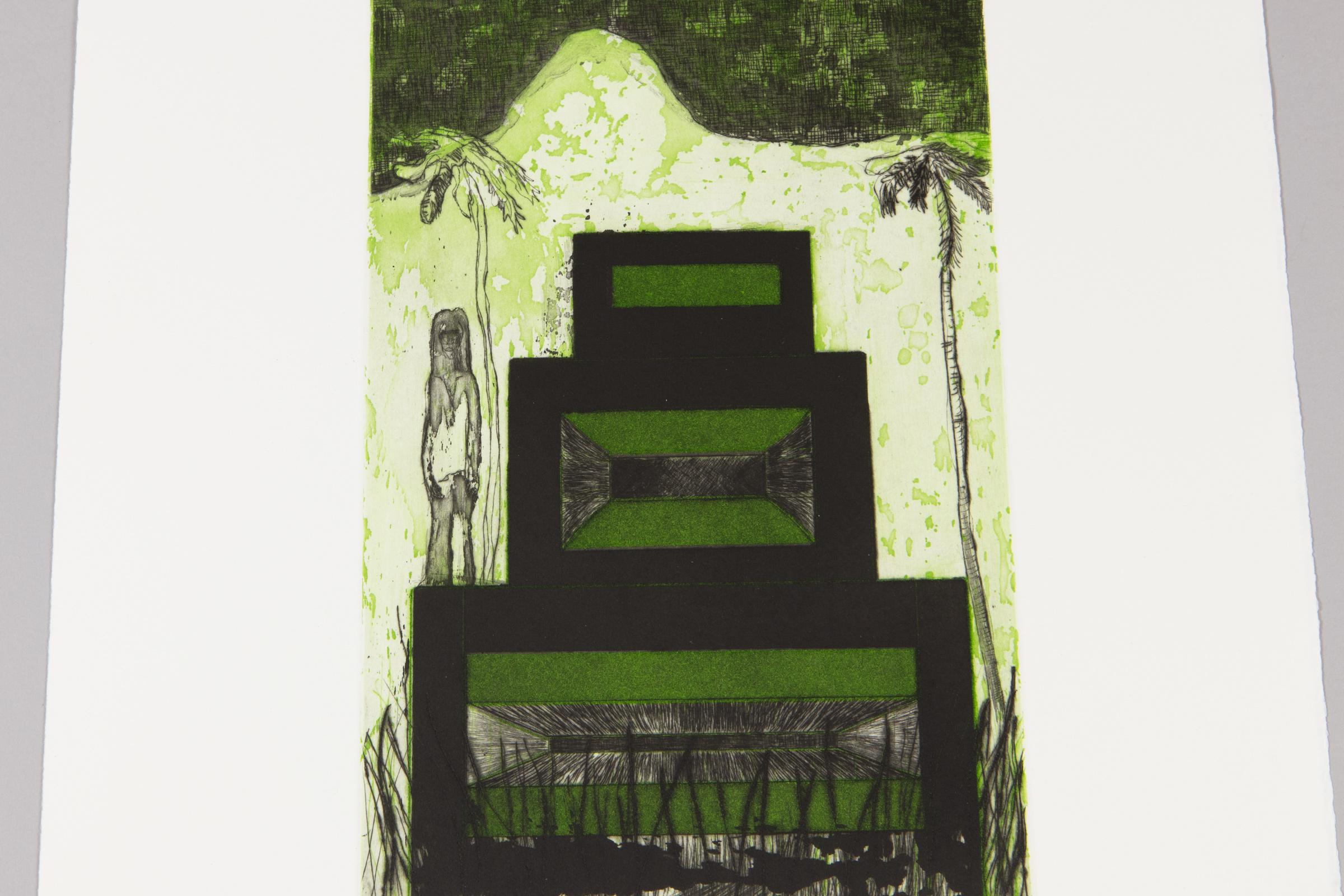 Peter Doig, Maracas - Aguafuerte y aguatinta, Impresión firmada, Arte británico en venta 2