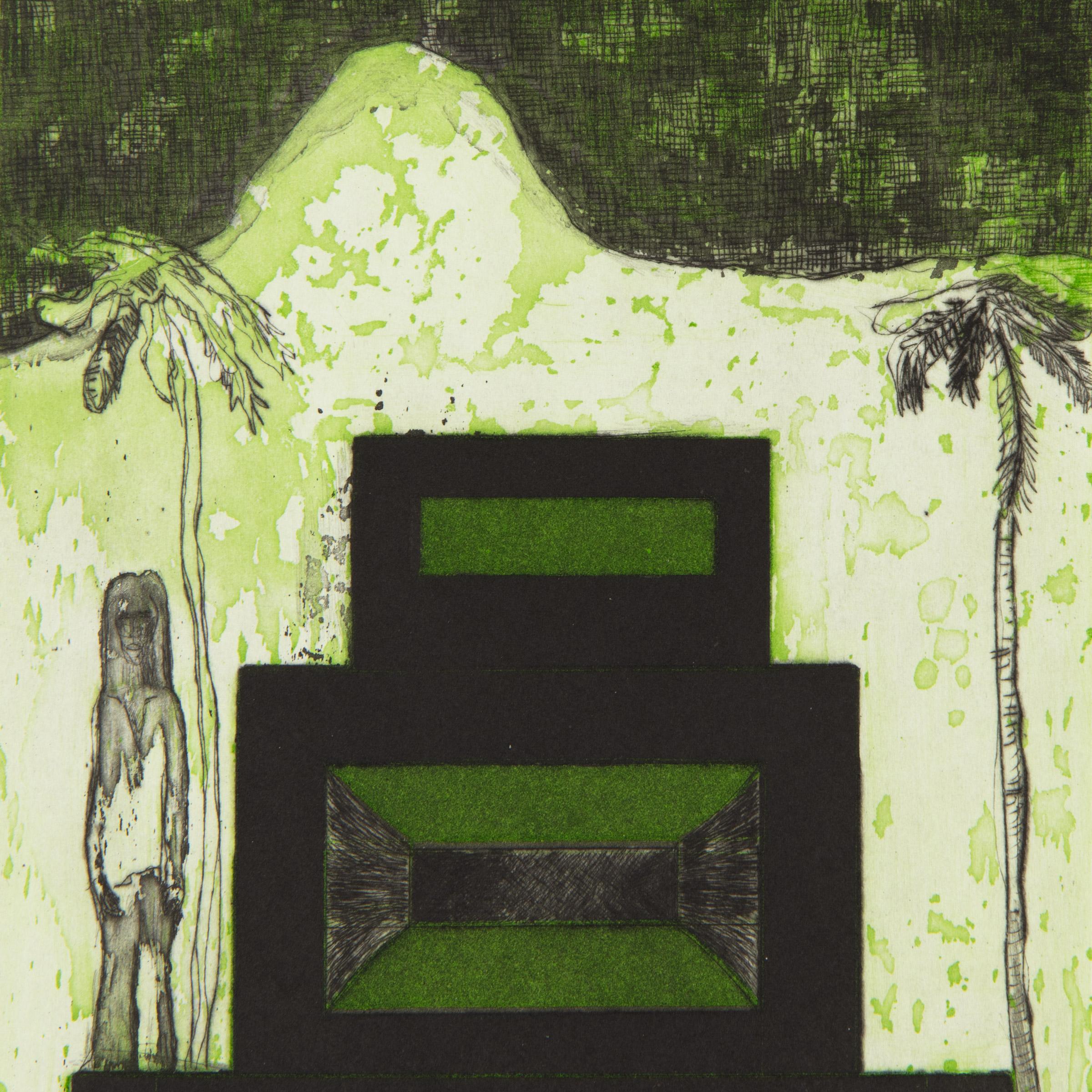 Peter Doig, Maracas - Aguafuerte y aguatinta, Impresión firmada, Arte británico 5