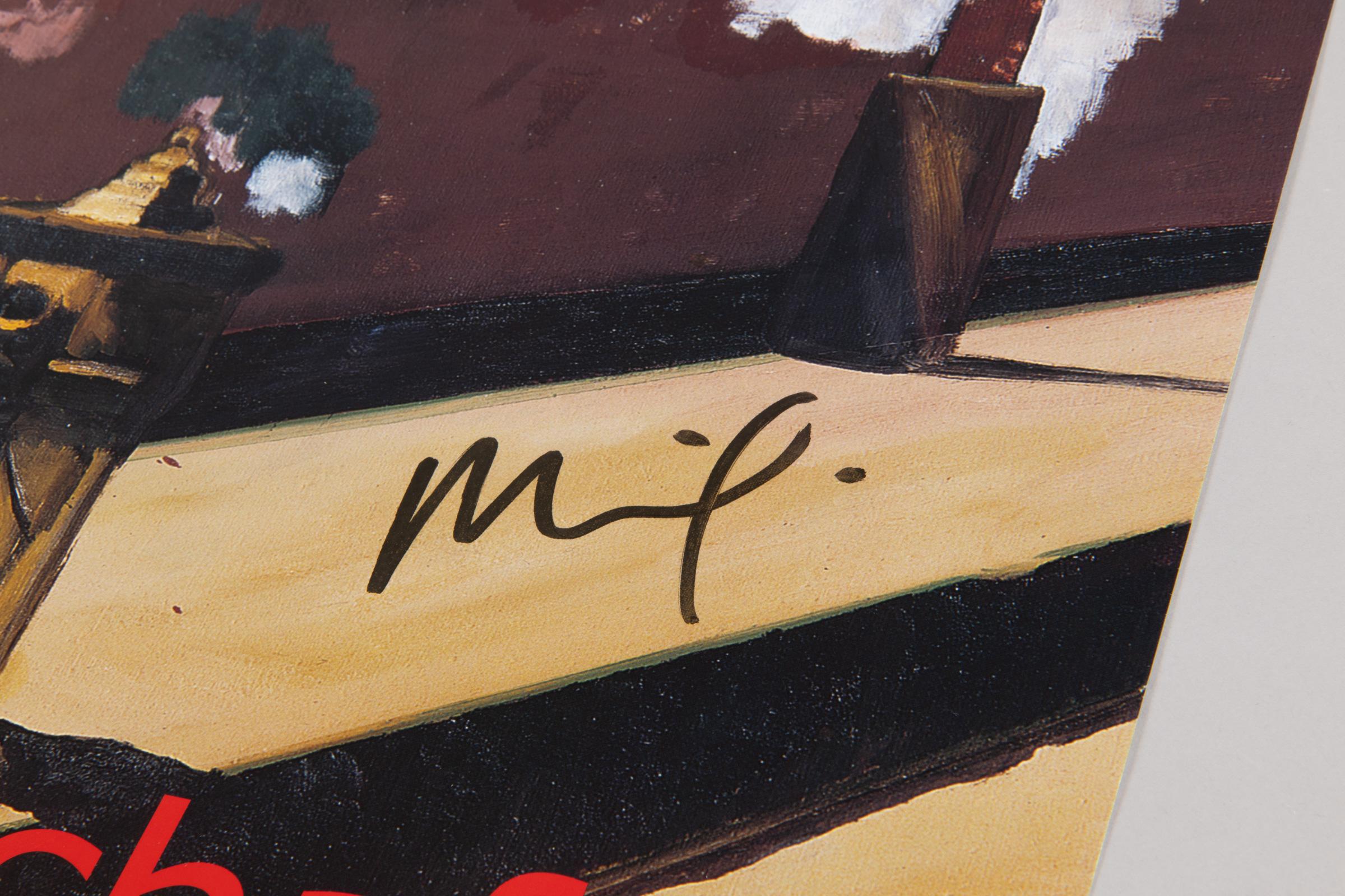 Peter Doig, Metropolitain - Original Signed Exhibition Poster form 2004 For Sale 2