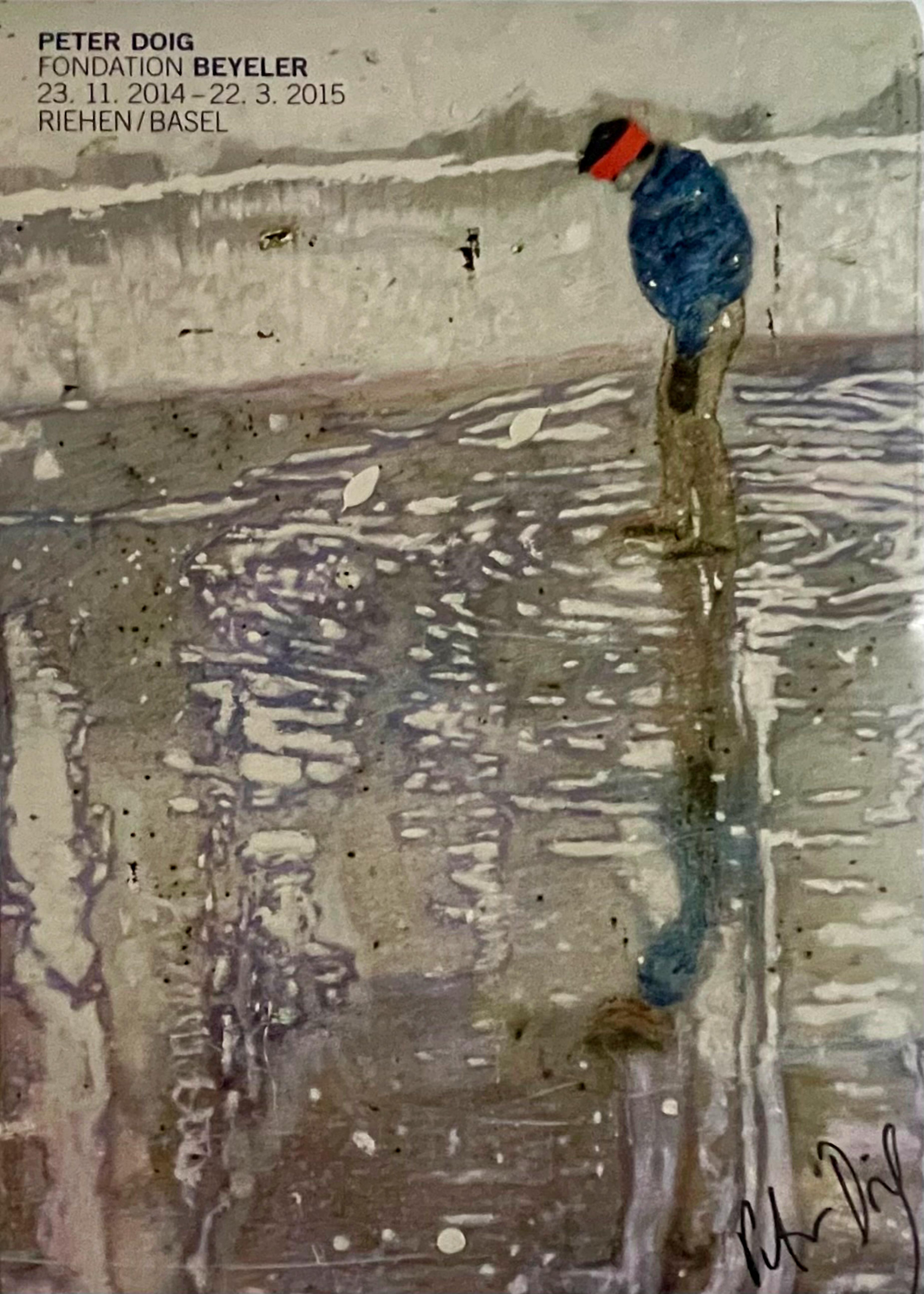 Peter Doig – Offset-Lithografie-Poster für die Fondation Beyeler, 2015 (handsigniert)