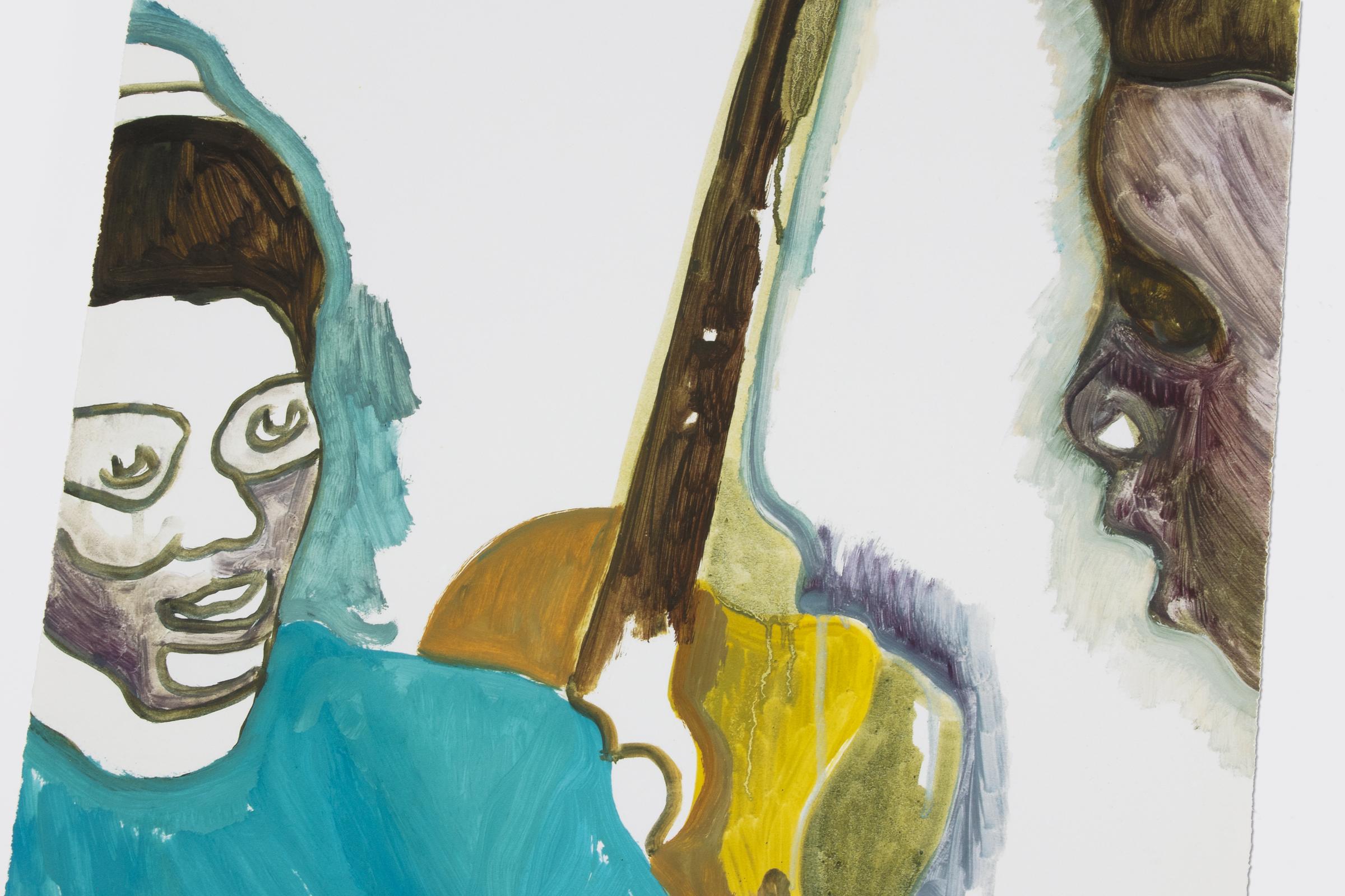 Peter Doig, Two Students - Signed print, 2008, Contemporary Art For Sale 2