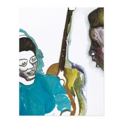Peter Doig, Two Students - Signed print, 2008, Contemporary Art