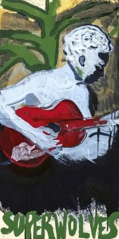 Superwolves by Peter Doig