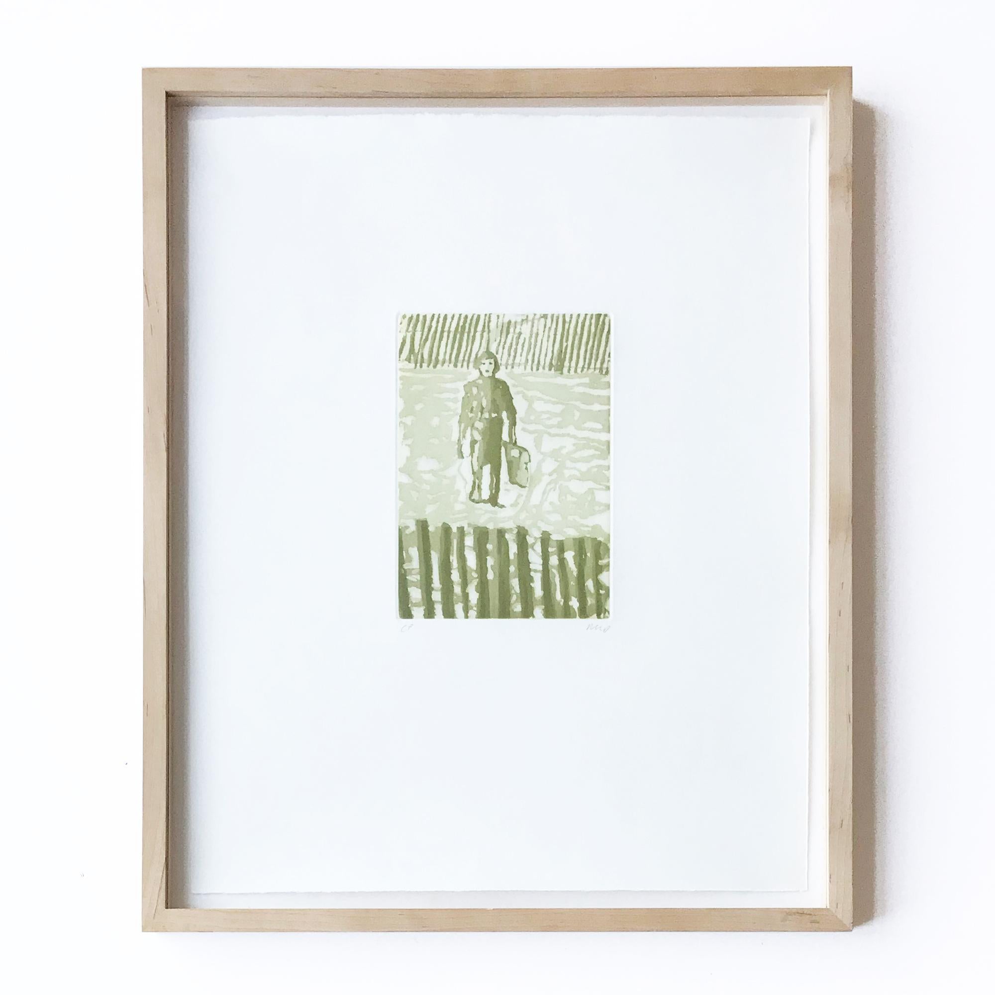 Peter Doig Interior Print - Untitled (from Blizzard ’77), Etching and Aquatint, 1997, Contemporary Art