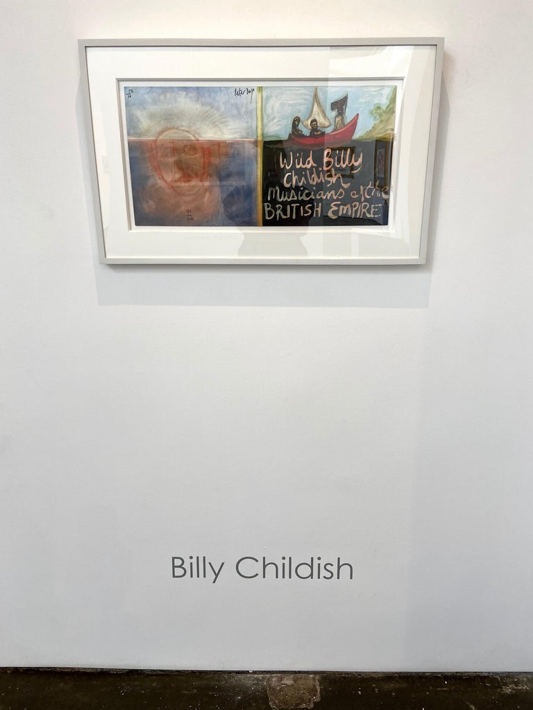 Wild Billy Childish & The Musicians of The British Empire - Print by Peter Doig