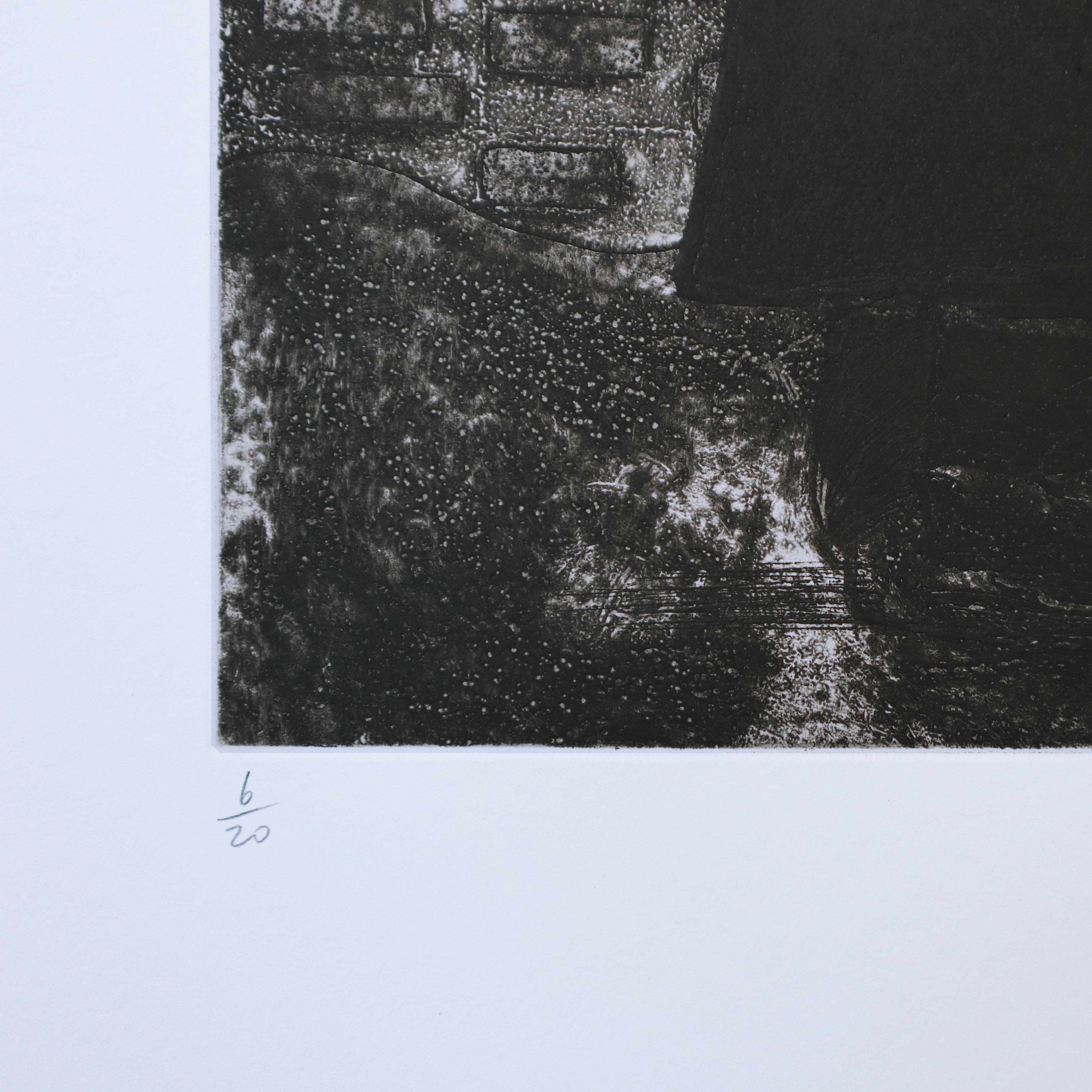 Zermatt Street Scene D.W., 2021, Contemporary, 21st Century, Magic Realism - Realist Print by Peter Doig
