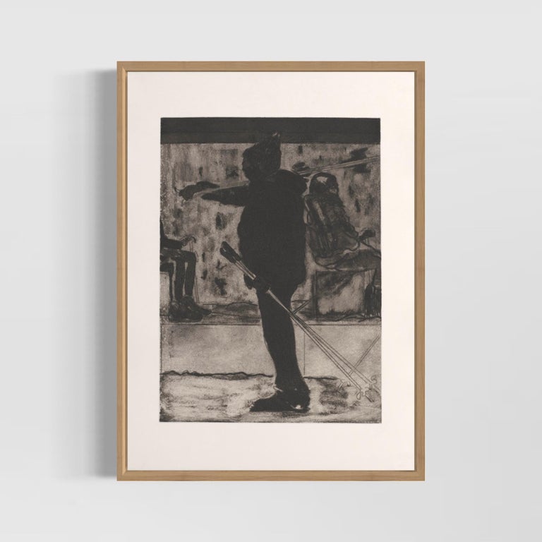 Peter Doig - Zermatt Street Scene P.D., 2021, Contemporary, 21st ...