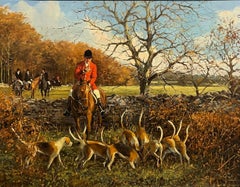 Vintage The opening hunt meet, November 1984