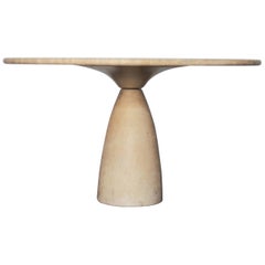 Peter Draenert “Finale 1790” Travertine Dining Table for Draenert, Germany, 1970