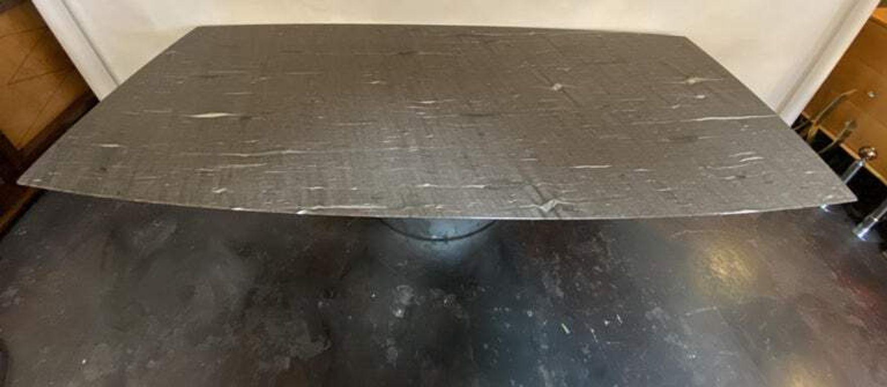 Peter Draenert for Adler Marble Dining Table, 21st Century For Sale 5