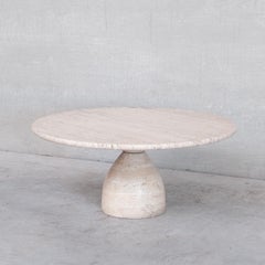 Peter Draenert Mid-Century Travertine 'Finale 1790' Coffee Table