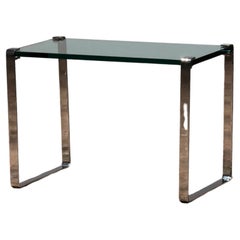 Peter Draenert Model 1022 Side table - Chrome & Glass, Germany 1960