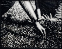 Peter Drake, Grass, acrylic pop art genre painting, 2017