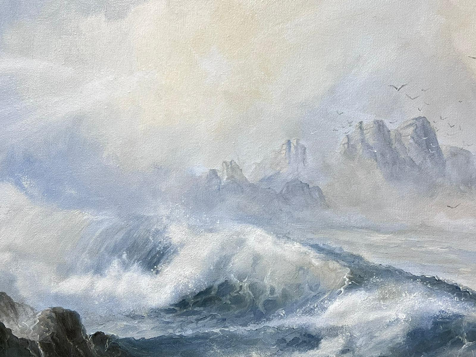 La costa escocesa
de Peter Drewett (escocés, siglo XX)
óleo sobre lienzo firmado, enmarcado
enmarcado: 25,5 x 31,5 pulgadas
lienzo 18 x 24 pulgadas
procedencia: colección privada, Reino Unido
estado: muy bueno y en buen estado 