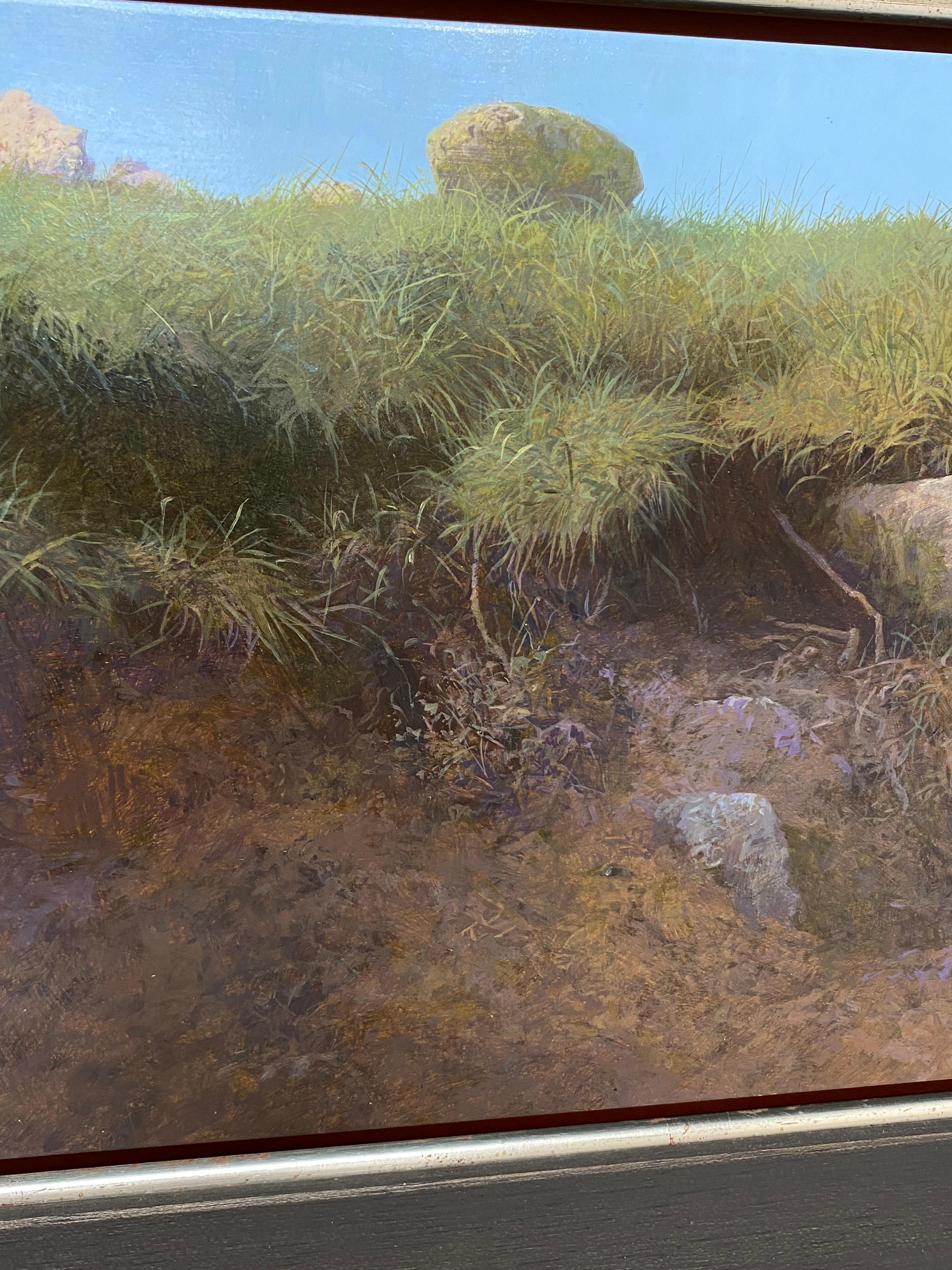 Peter Durieux
Appena dopo Moulinas
20 x 90 cm (con cornice, inclusa nel prezzo 33 x 104 cm)

Il lavoro di Durieux è caratterizzato da sereni paesaggi francesi. Negli ultimi anni, ha anche creato opere nei e sui Paesi Bassi. Ad esempio, disegnò nella