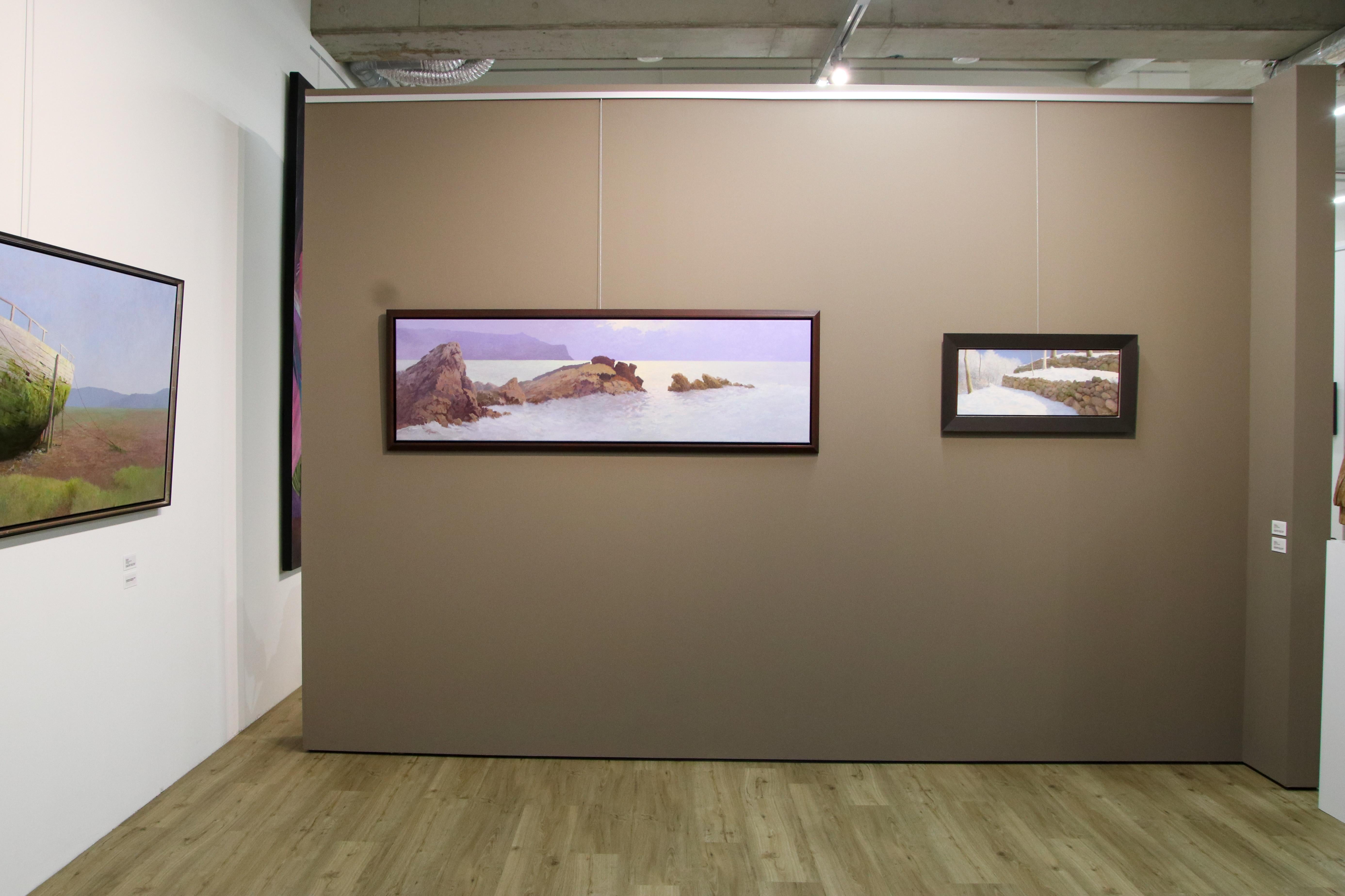 Cerca de Bordighera - Pintura acrílica contemporánea del siglo XXI por Peter Durieux en venta 9