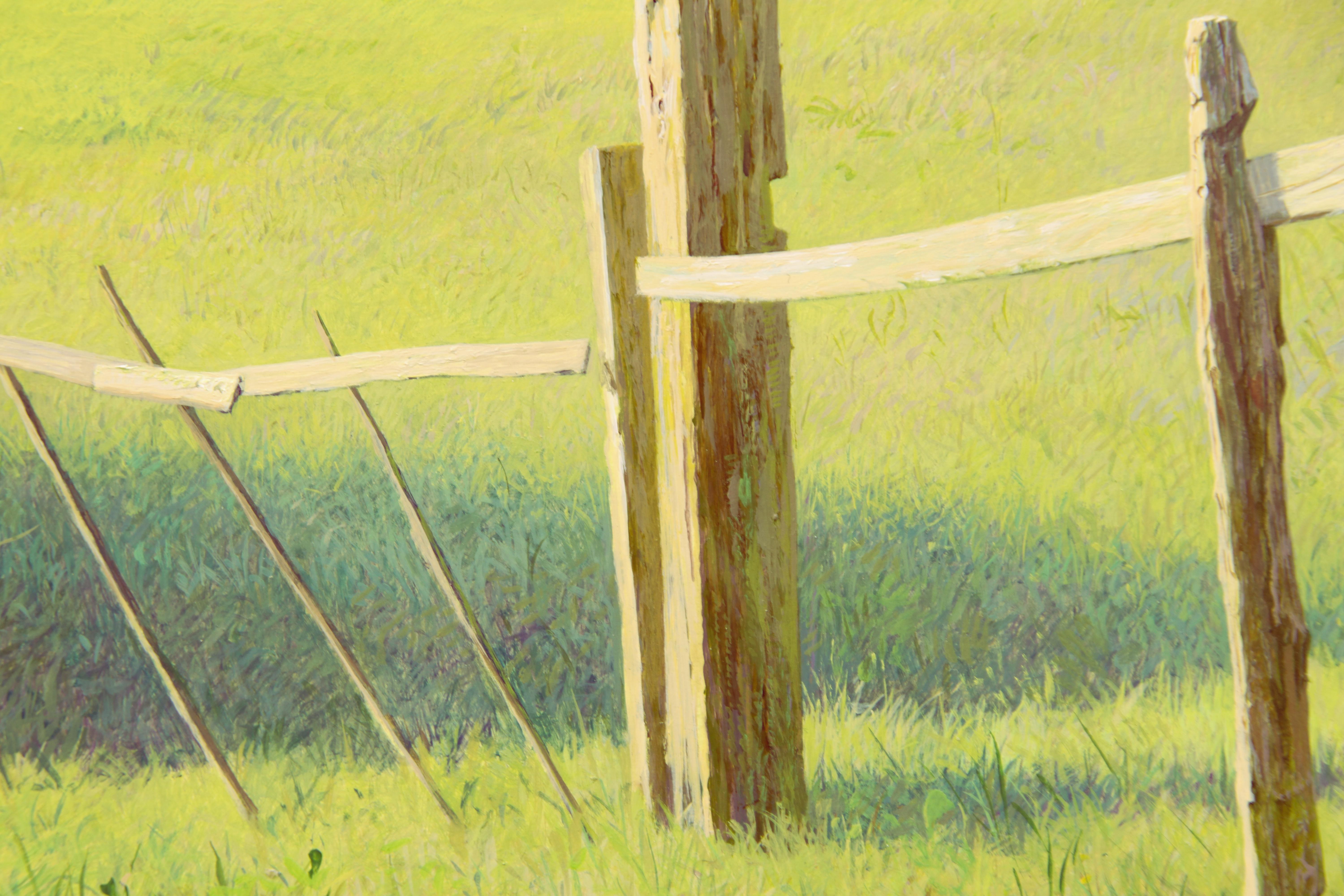 fence post painting