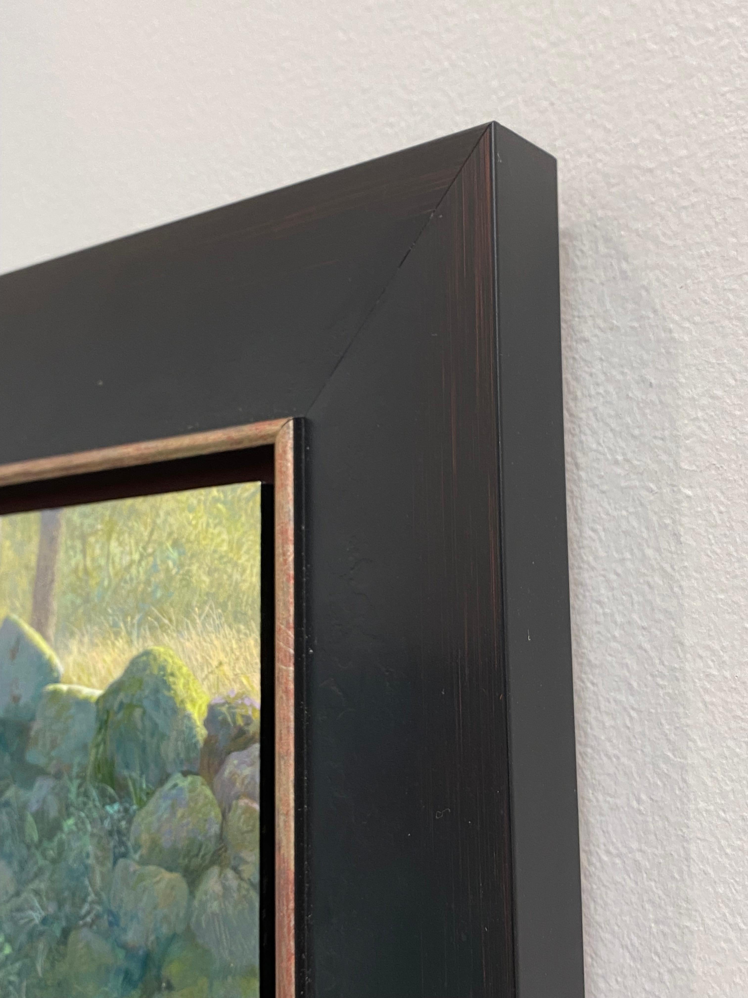 Pad - Siglo XXI Paisaje contemporáneo Pintura de un bosque en venta 7