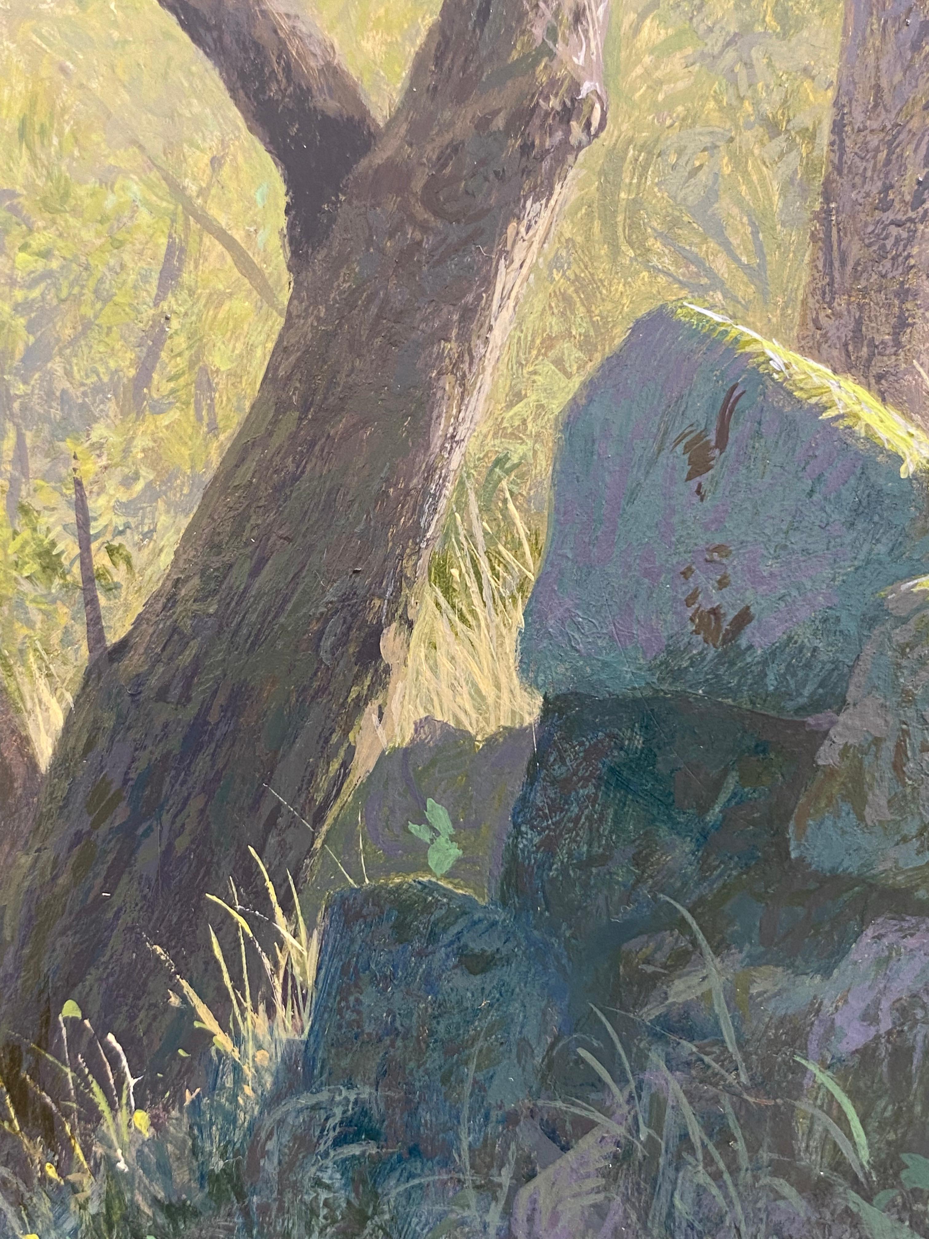 Peter Durieux
Pad
19,7 x 16,3 cm (Enmarcado, incluido en el precio 30 x 26,5 cm)

La obra de Durieux se caracteriza por serenos paisajes franceses. En los últimos años, también ha creado obras en Holanda y sobre Holanda. Por ejemplo, dibujó en la
