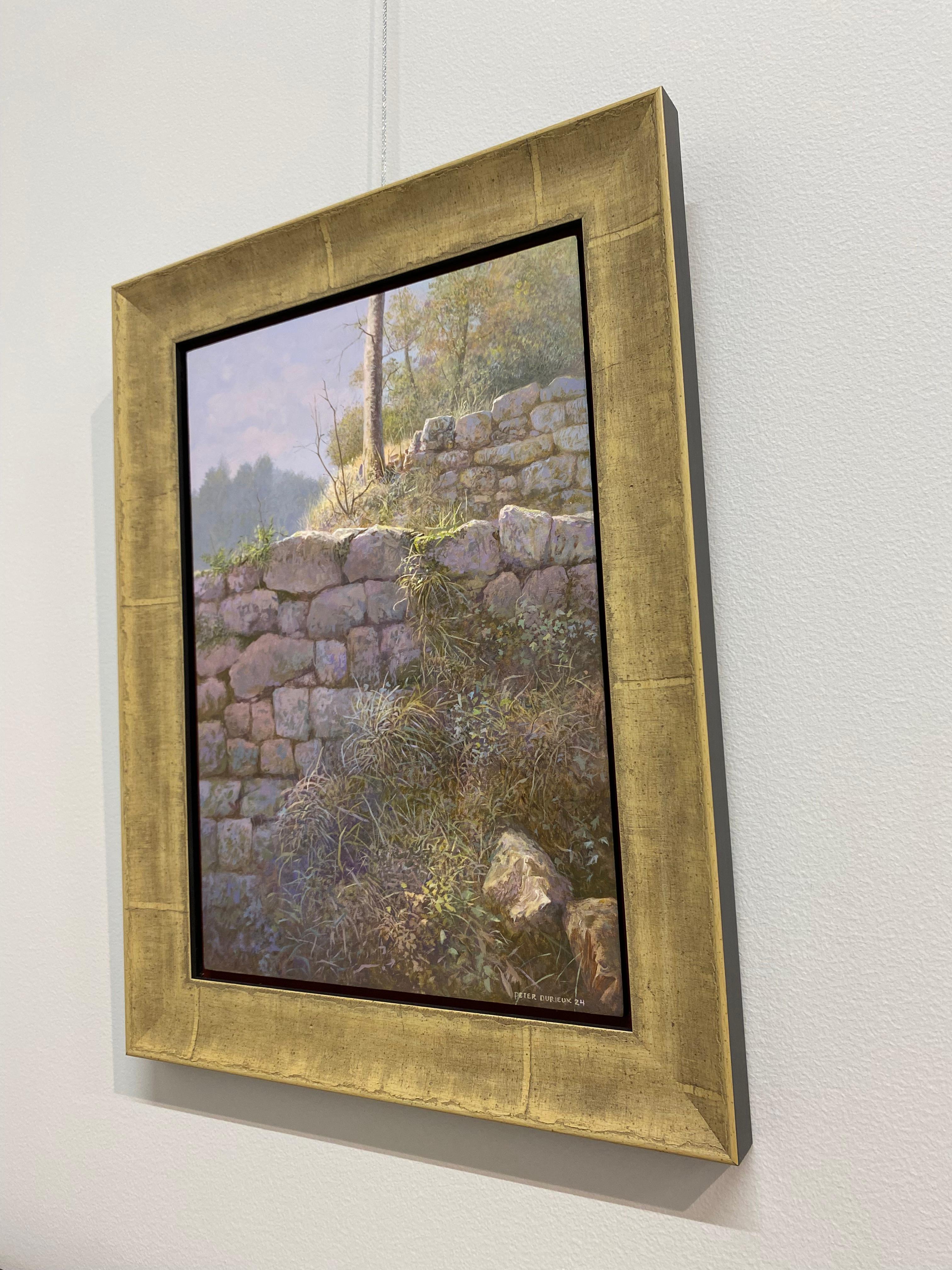 Terraces - 21st Century Contemporary Landscape Painting of a Forest For Sale 9