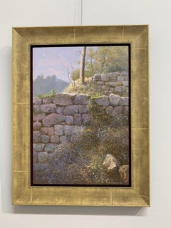 Terrazze - Quadro di paesaggio contemporaneo del XXI secolo raffigurante una foresta