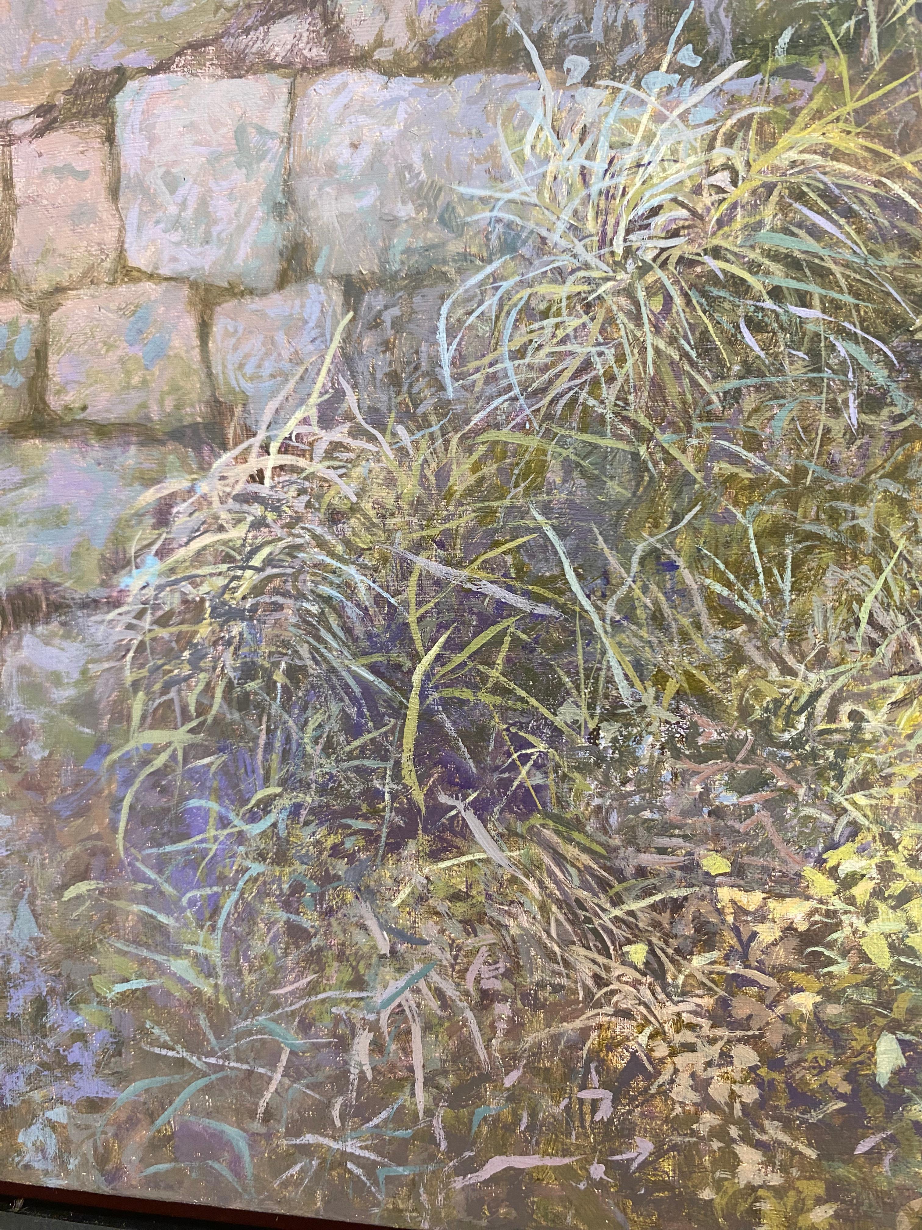 Terraces - 21st Century Contemporary Landscape Painting of a Forest For Sale 5