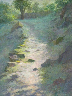 Turn right towards Peloutier - 21st Century Contemporary Landscape Painting