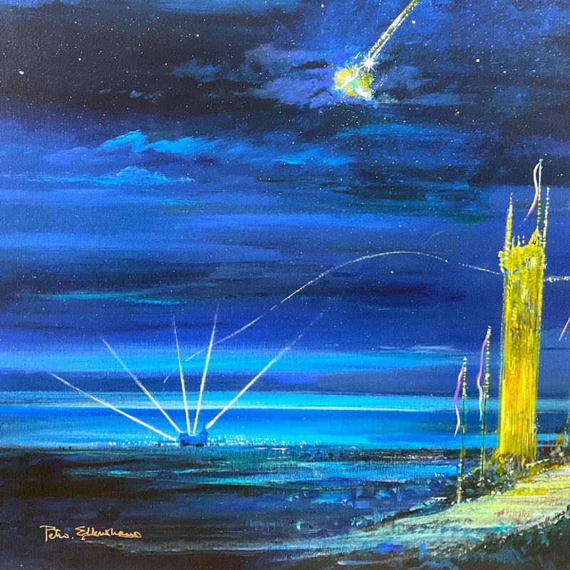 „Gold Castle“ Limitierte Auflage auf Leinwand von Disney Fine Art – Print von Peter Ellenshaw