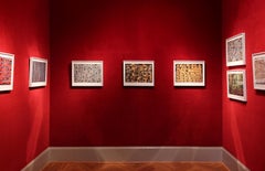 "Construction Site, Atlanta, Georgia X 36"  - Composite Image Photography Cubism