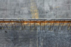 "Construction Site, Buford, GA, 2024" - drone photography, geometric, stripe