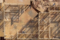 "Construction Site, Lithonia, GA, 2017" - drone photo, geometric, construction