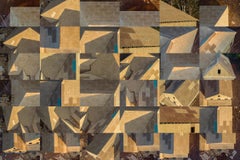 "Construction Site (Roof), Stone Mountain, Georgia X 36" - Composite Photography
