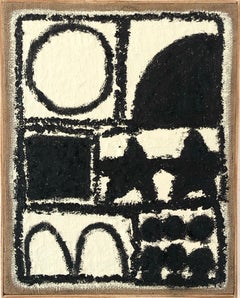 ABSTRACT Contemporary Geometric Black White Peter Evans London New Artist Brazil