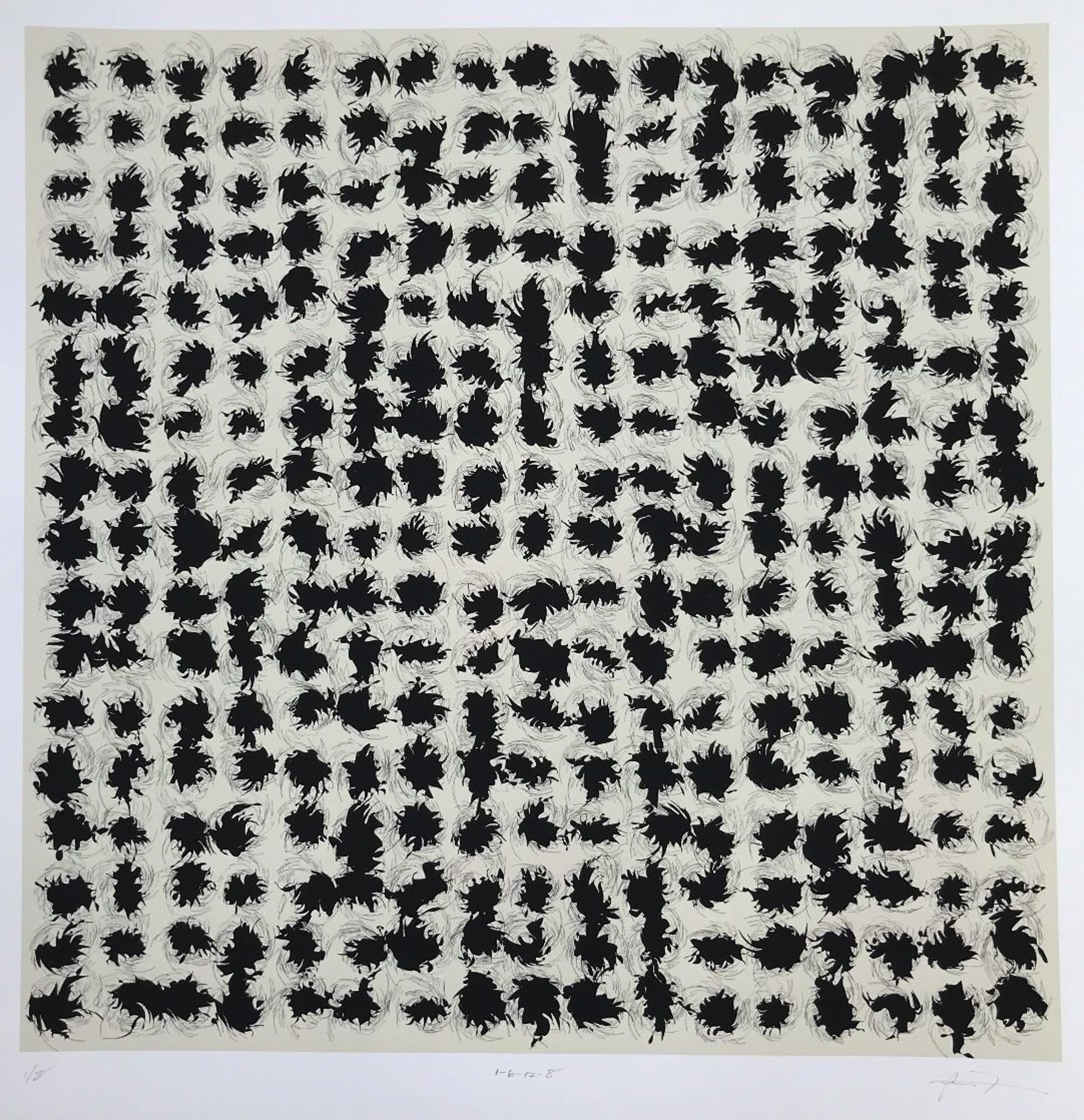 Abstract Print Peter Feldstein - 1-6-12-8