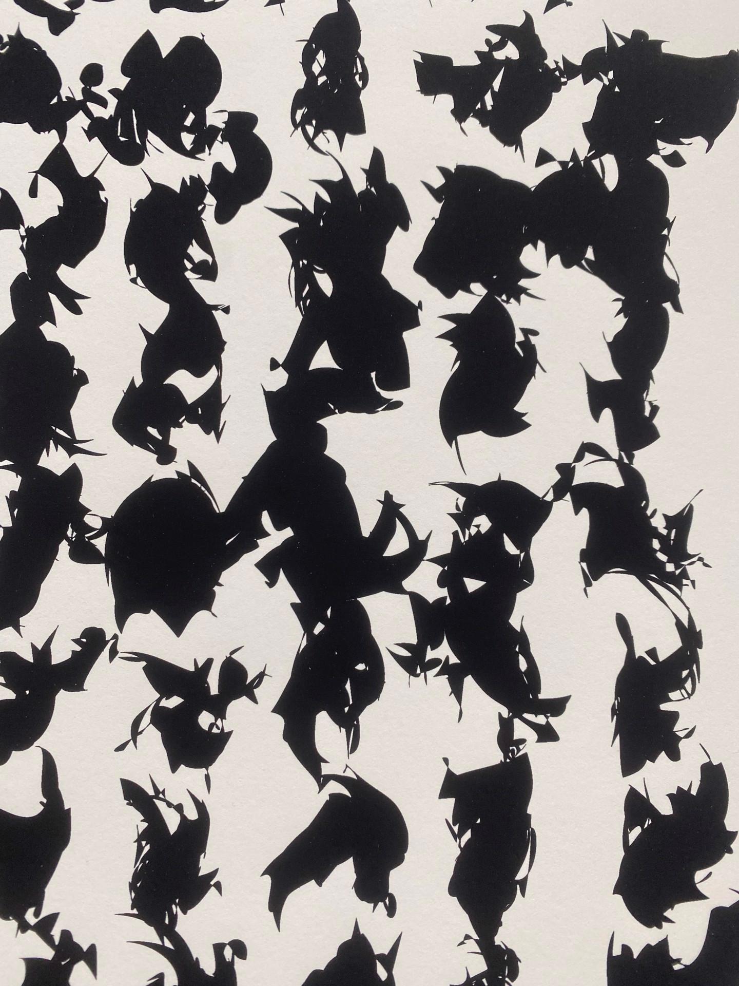 12-20-11-5 (Abstrakt), Print, von Peter Feldstein