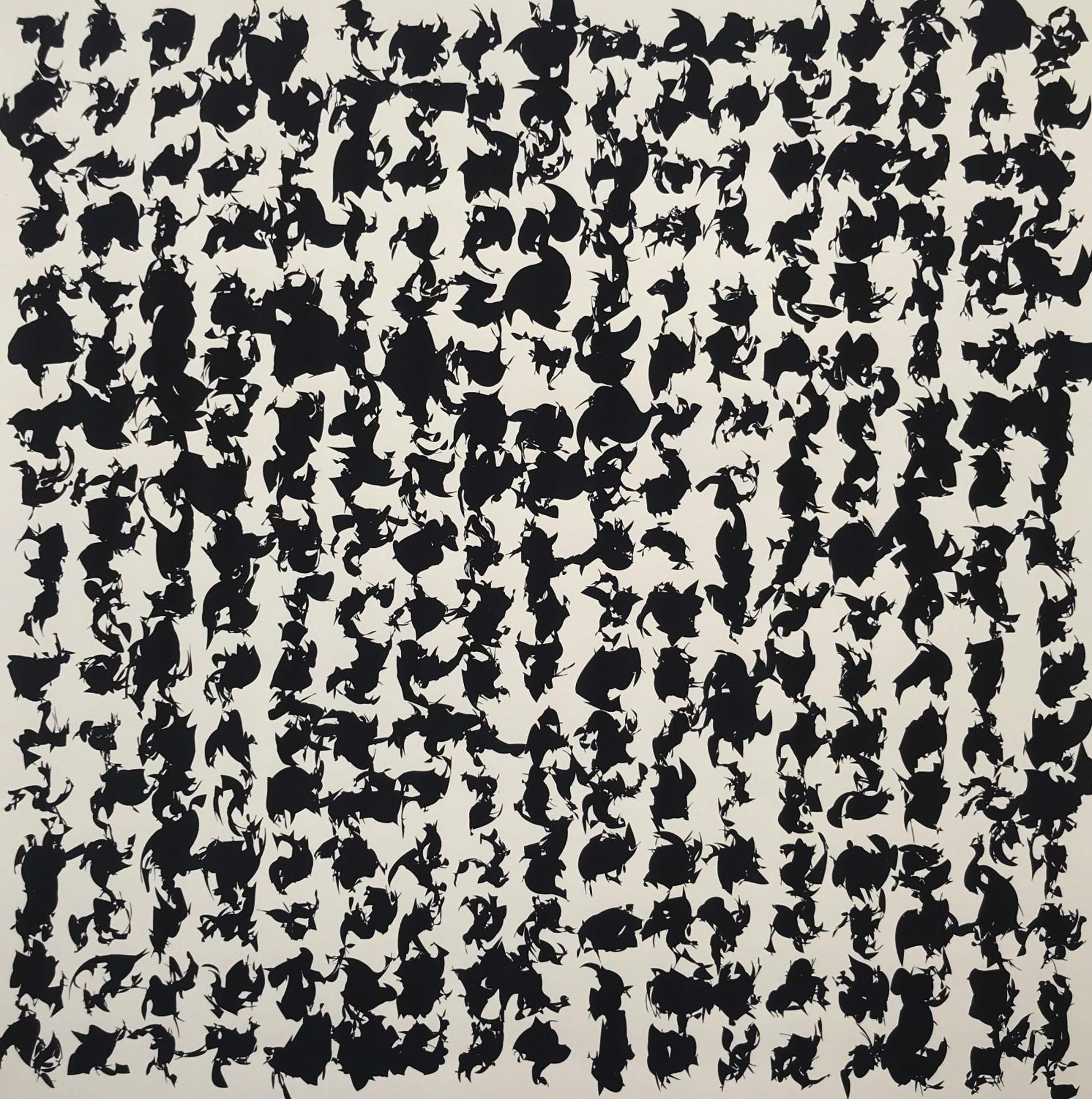 Peter Feldstein Abstract Print – 12-20-11-5