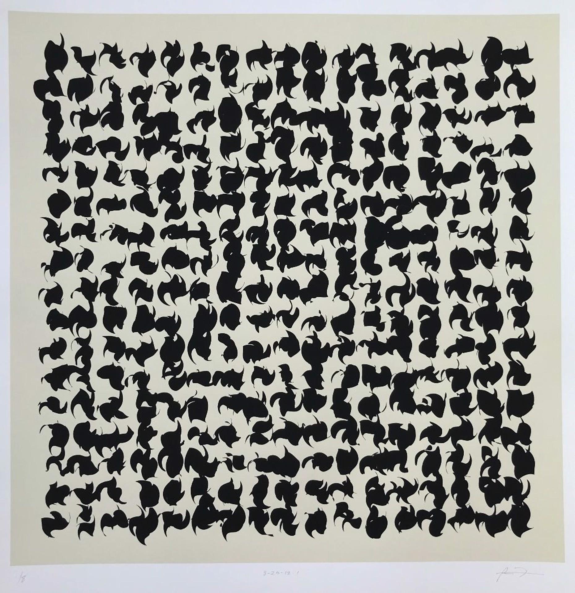 Peter Feldstein Abstract Print - 3-20-12-1
