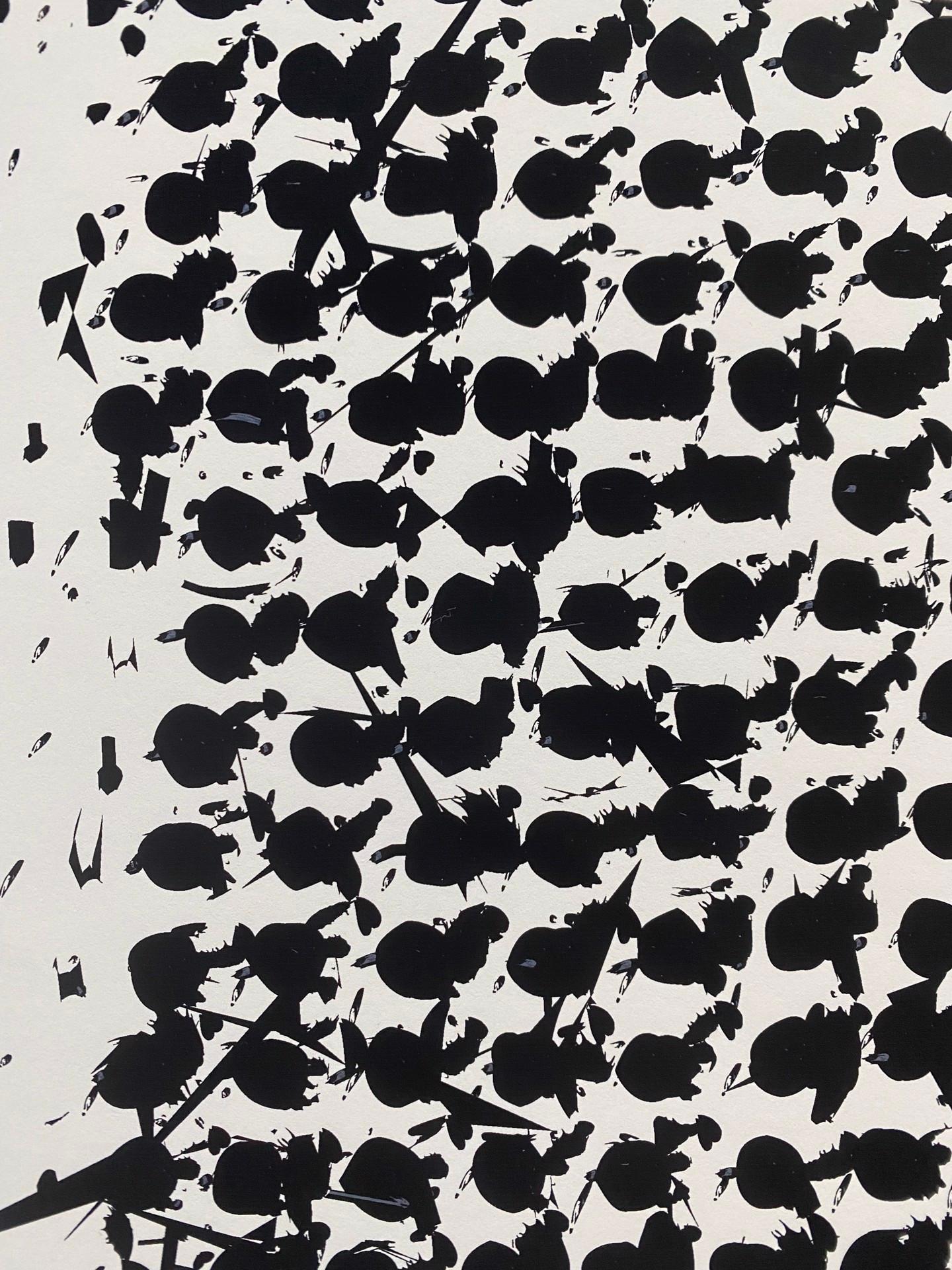 3-21-12-2 - Abstrait Print par Peter Feldstein