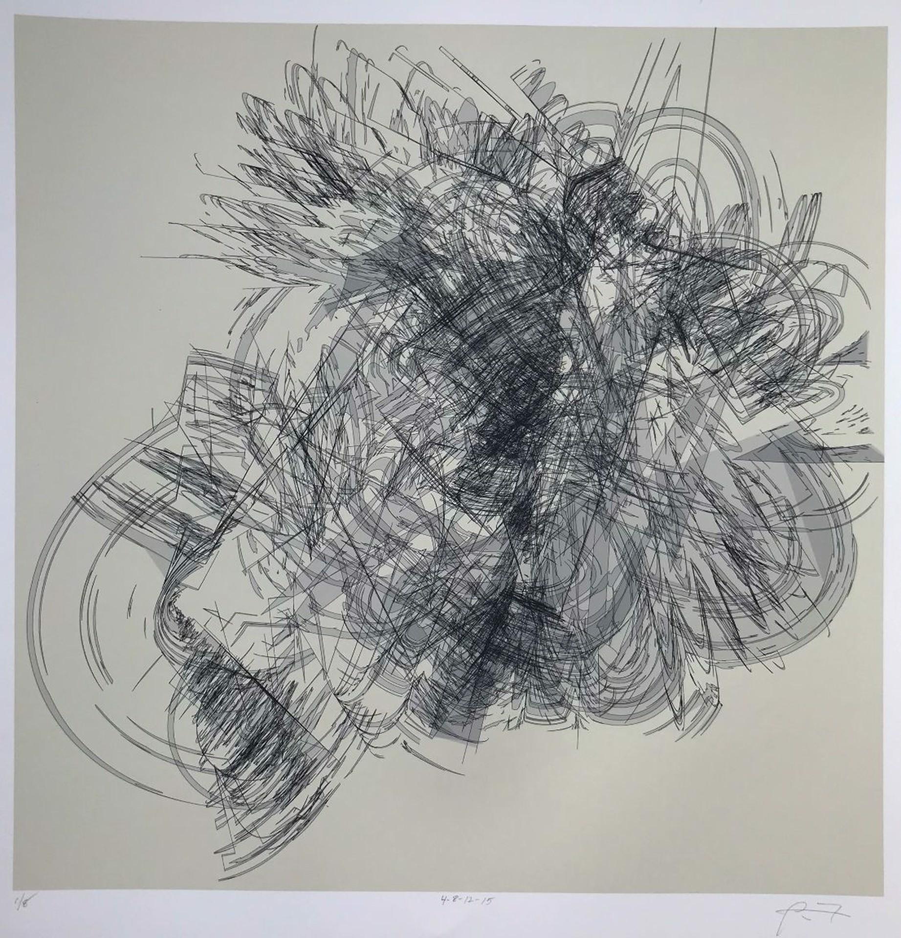 Abstract Print Peter Feldstein - 4-8-12-15