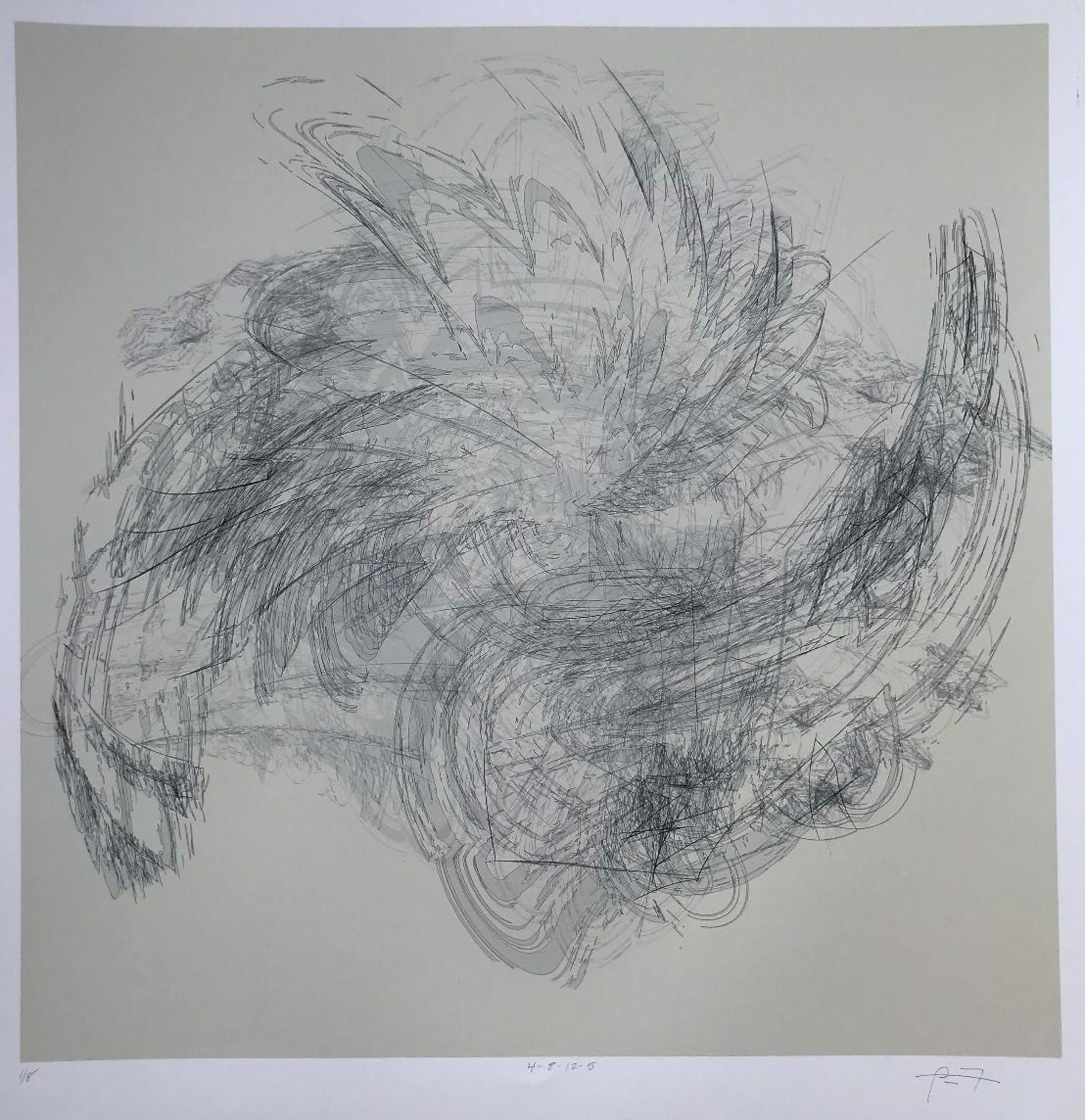 Peter Feldstein Abstract Print - 4-8-12-5