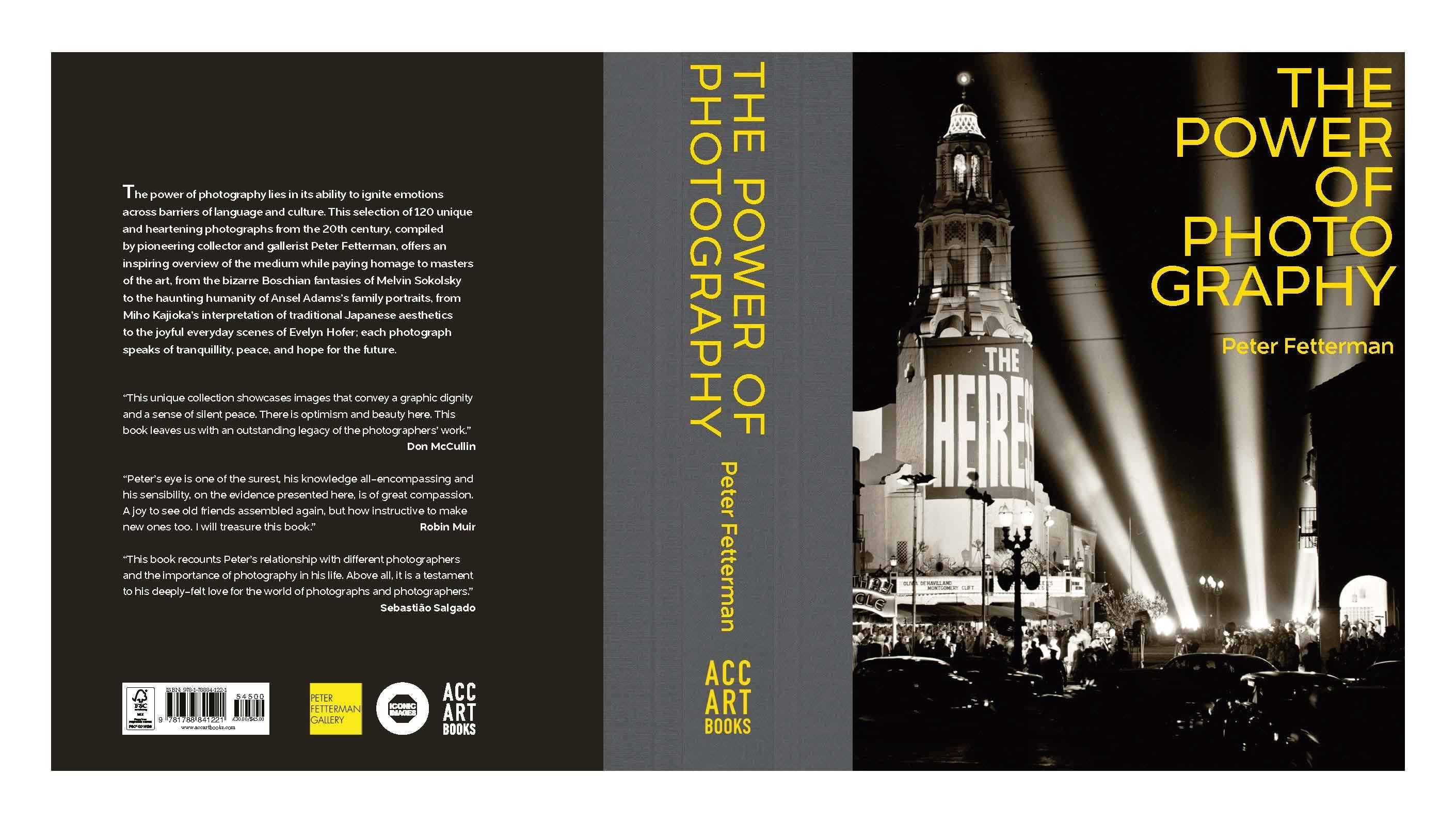 El Poder de la Fotografía: 120 fotografías increíbles y conmovedoras que revelan el poder de la fotografía, comisariadas por el destacado galerista Peter Fetterman. Esta selección de imágenes icónicas celebra la capacidad única de sensibilidad de la