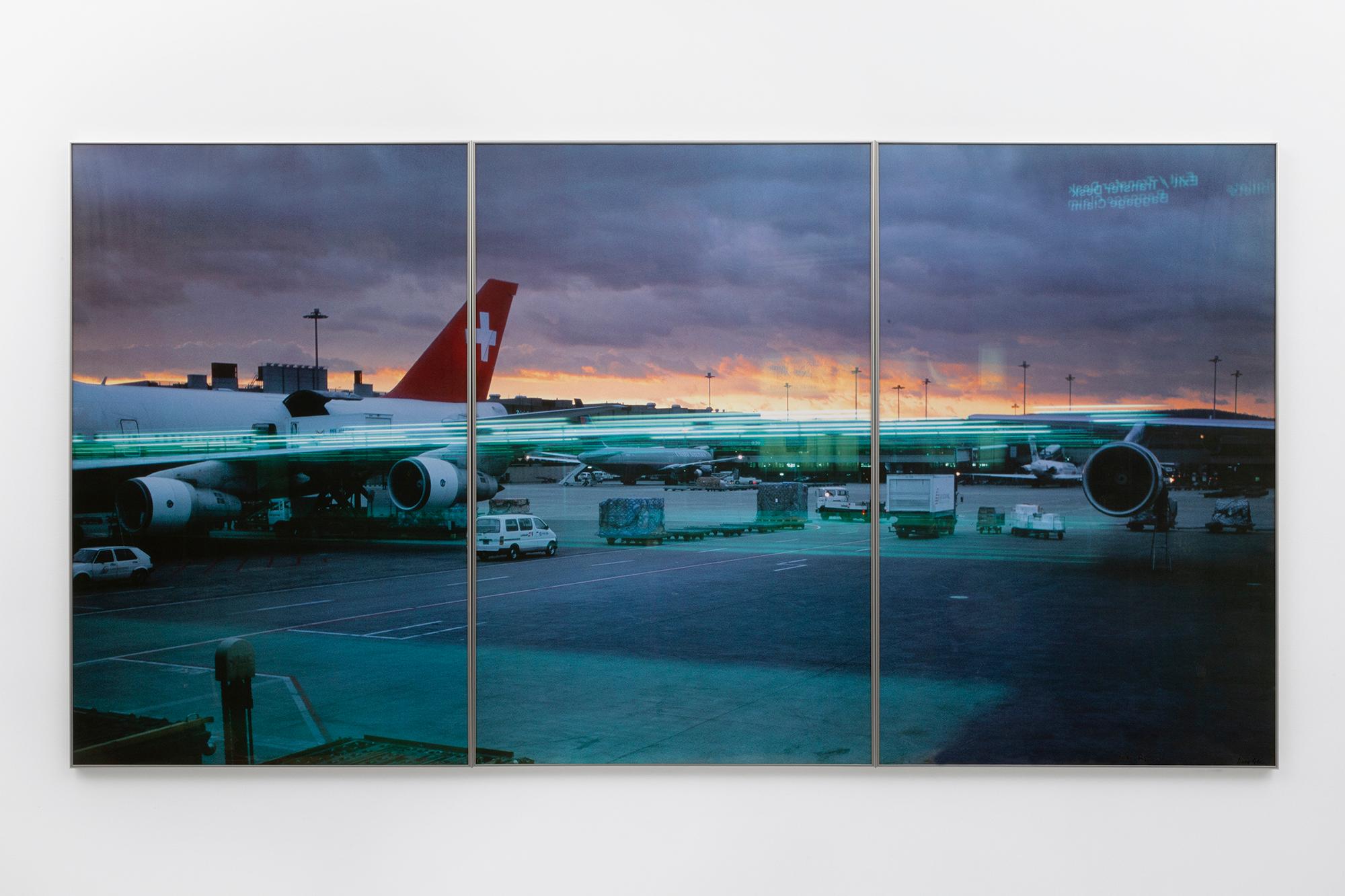 Peter Fischli & David Weiss Landscape Print - Ohne Titel (Airport Zürich, 2000)