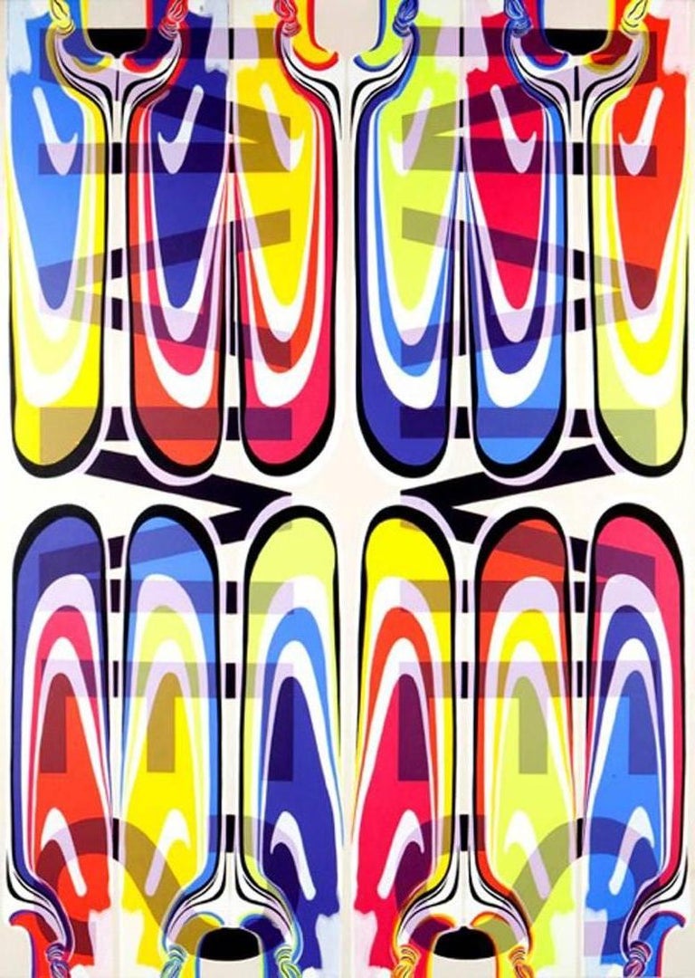 Peter Fox Text Based Abstract Painting Holy Names Names For