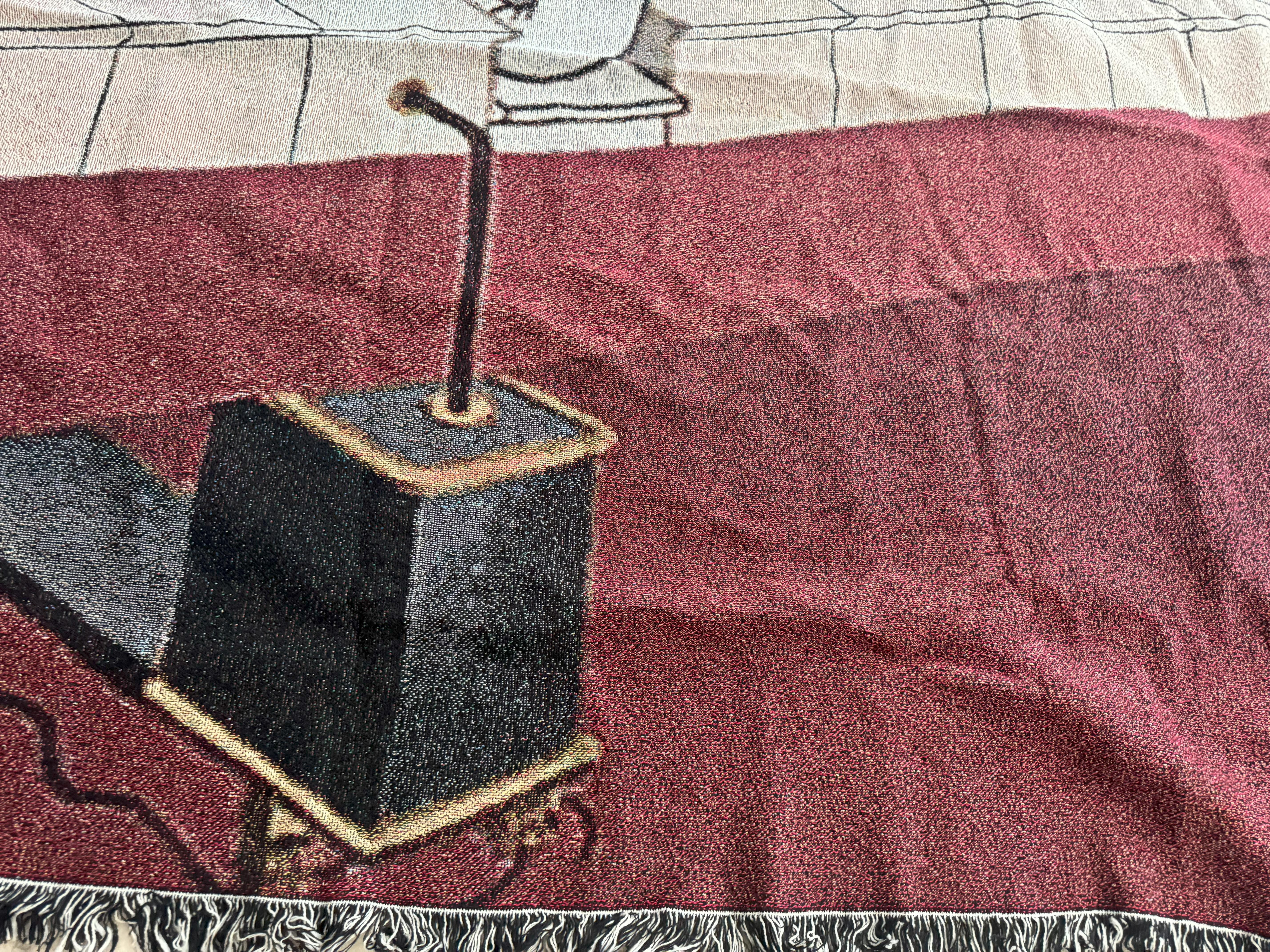 Untitled Jacquard Woven Textile Large Scale Work For Sale 2