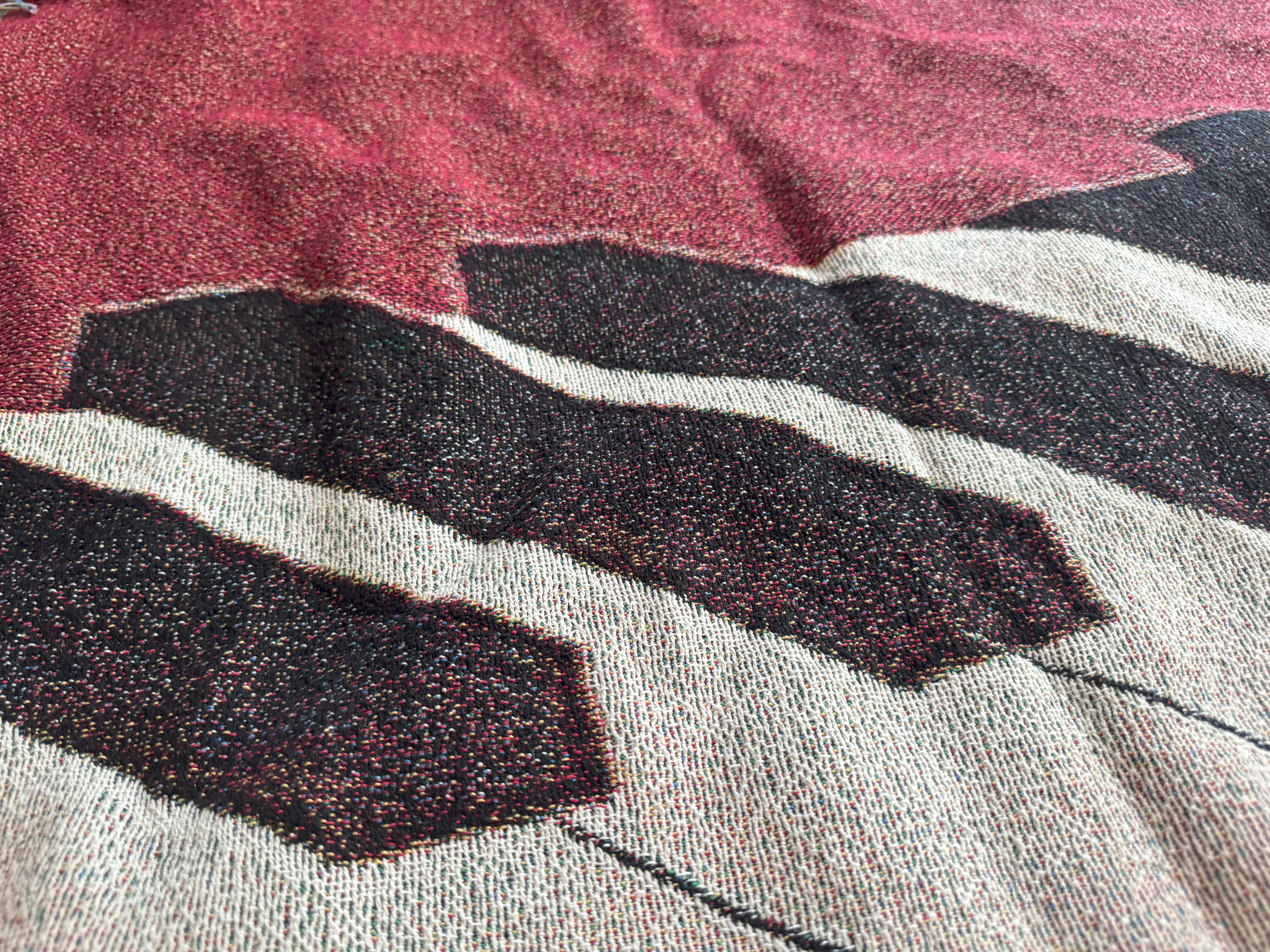 Untitled Jacquard Woven Textile Large Scale Work For Sale 4