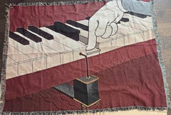 Untitled Jacquard Woven Textile Large Scale Work