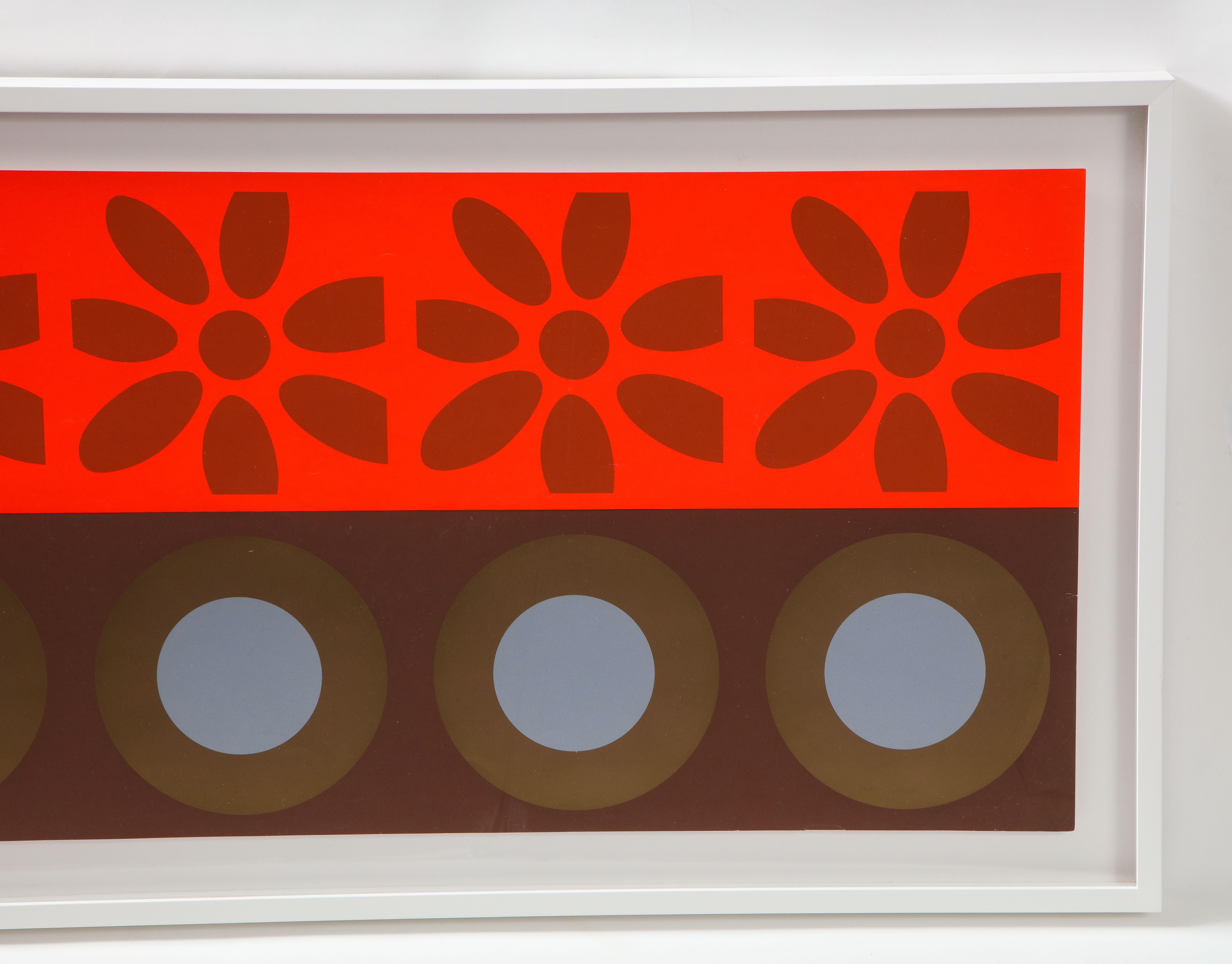 Pop-Art-Seidenschirm von Peter Gee (Moderne) im Angebot