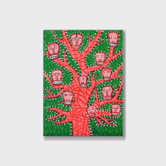 Modern Style Painting, "Art Brut Tribute"