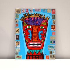 Modernist Painting, "Elk Rapids Shaman"